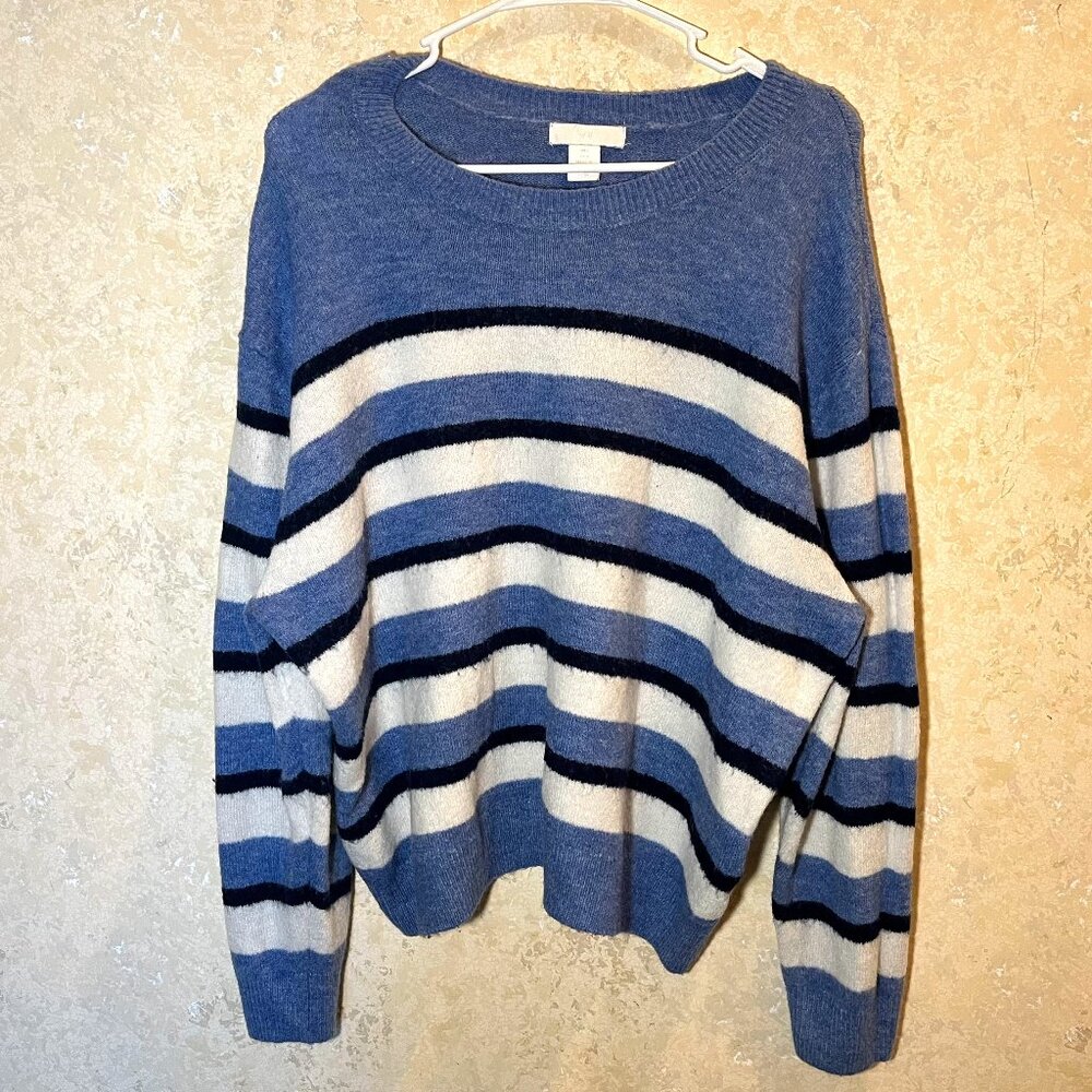 H&M Striped Knit Sweater